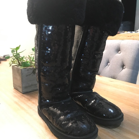 Tall sequin ugg boots Clearance